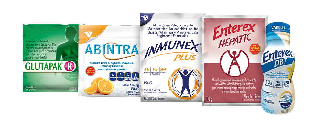 Productos de Nutrición especializada Enterex® Centroamérica